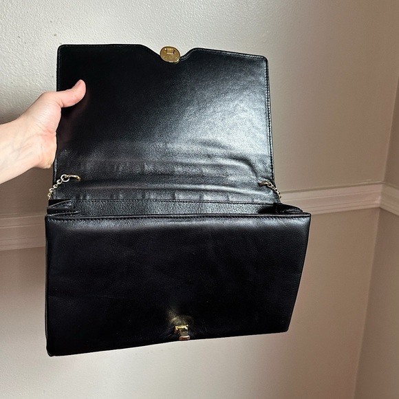 Vintage Biller Leather Bag Snakeskin Crossbody Chain Shoulder Strap Handbag - Picture 16 of 17